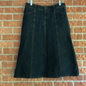 Anne Klein Modest denim skirt